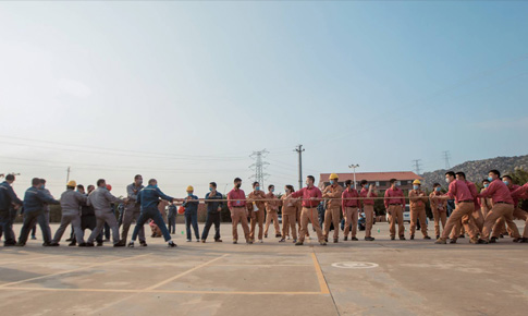 組織部門(mén)拔河比賽